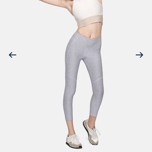 Outdoor Voices 3/4 warmup Legging- Blue Moon XS